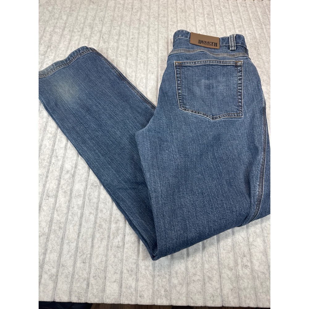 Duluth Trading Ballroom Double Flex Jeans Denim Stretch‎ size 36x34